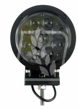 LED Arbeitsscheinwerfer rund 45W (9x5W Cree XT-E) 5400 Lumen Flutlicht